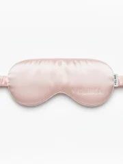 Velina Premium - Masca de somn din matase naturala Pink
