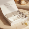 White Silk Beauty Set